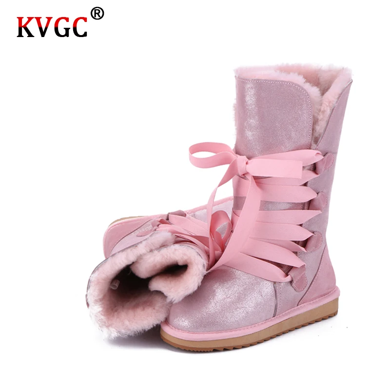 KVGC 2020 классические модные женские повседневные Зимние очень изысканные сапоги