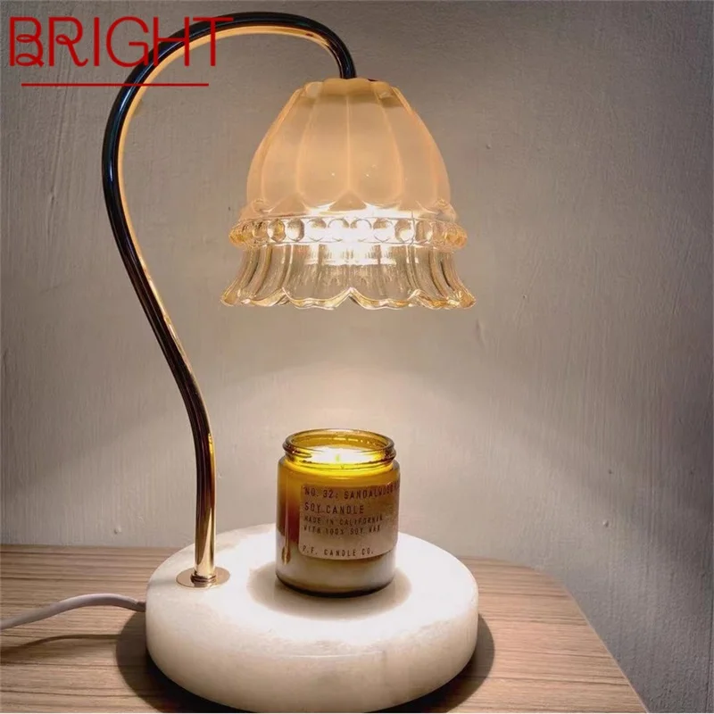 BRIGHT Contemporary Table Lamps Marble Candle Desk Lights LED for Home Hotel Bedroom Decoration
BRIGHT Contemporary Table Lamps Marble Candle Desk Lights LED for Home Hotel Bedroom Decoration