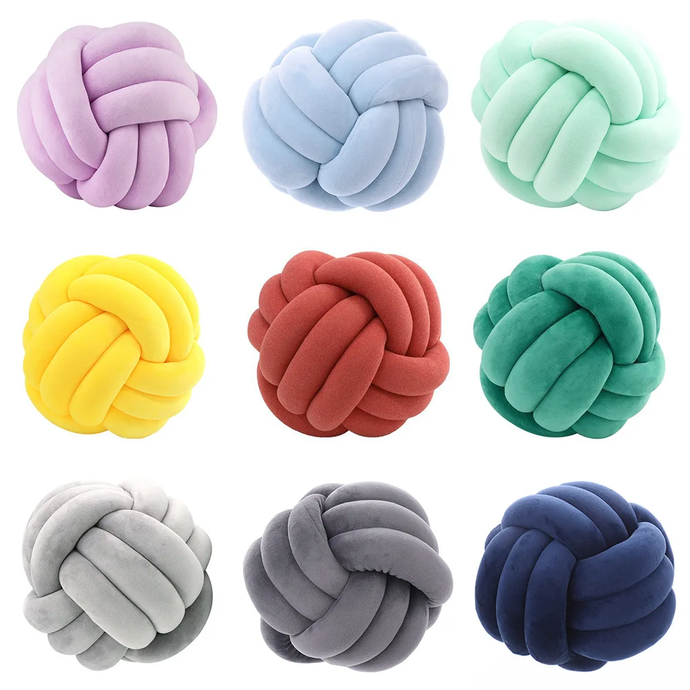 home decor red home Nordic style living room decoration sofa PP cotton padding cushion solid color woven knotted ball pillow
home decor red home Nordic style living room decoration sofa PP cotton padding cushion solid color woven knotted ball pillow