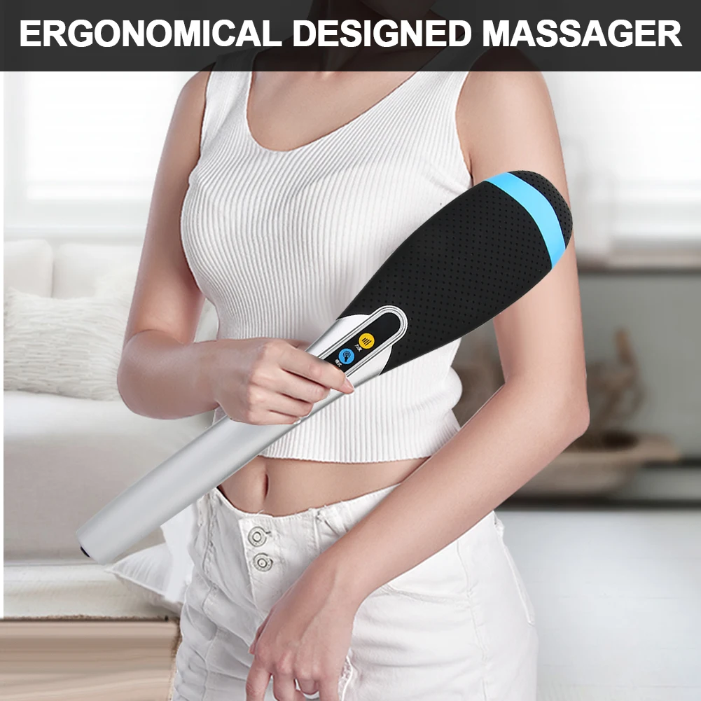 Rechargeable Multi-Functional Handheld Health Care Relaxation Devices Body Vibration Massager Massage Tool 100-240V Therapy
Rechargeable Multi-Functional Handheld Health Care Relaxation Devices Body Vibration Massager Massage Tool 100-240V Therapy