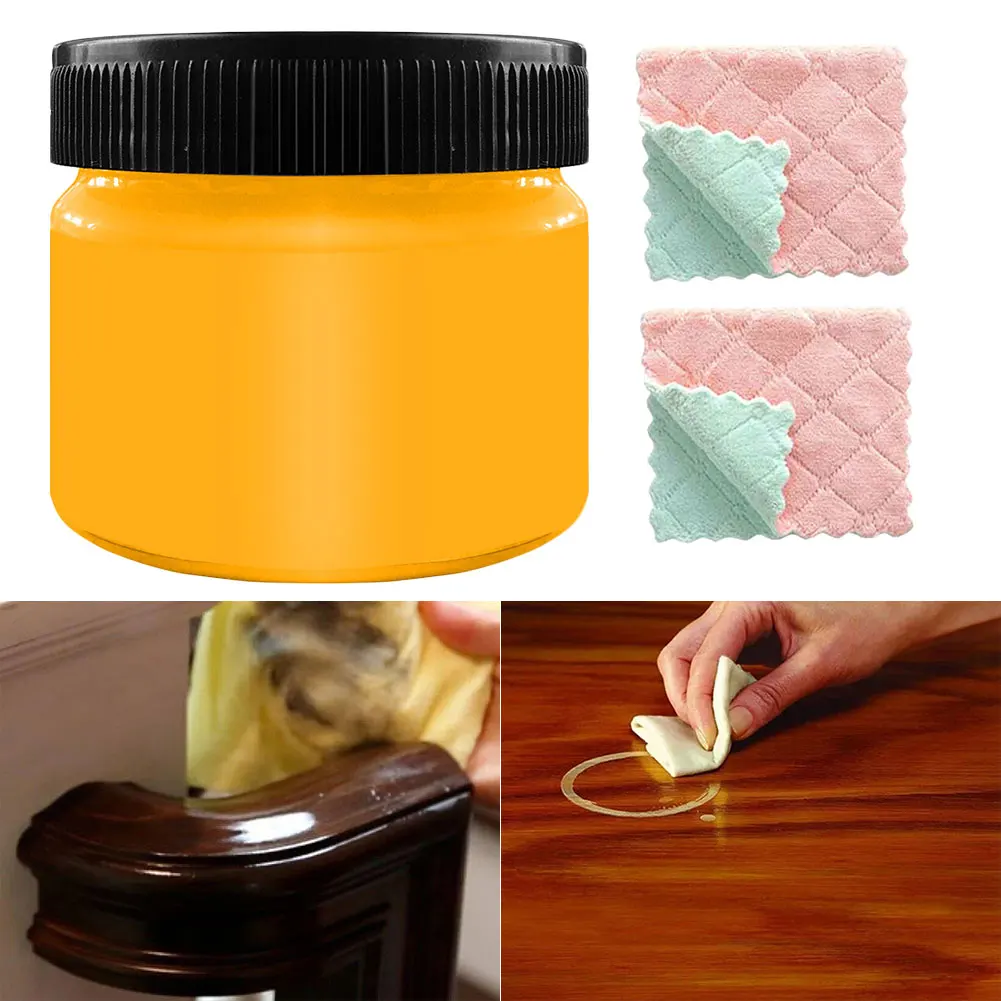 Natural Pure Wood Seasoning Beeswax Waterproof Solid Bee-wax Complete Solution Furniture Care Wood Wax Polisher Cleaner
Natural Pure Wood Seasoning Beeswax Waterproof Solid Bee-wax Complete Solution Furniture Care Wood Wax Polisher Cleaner