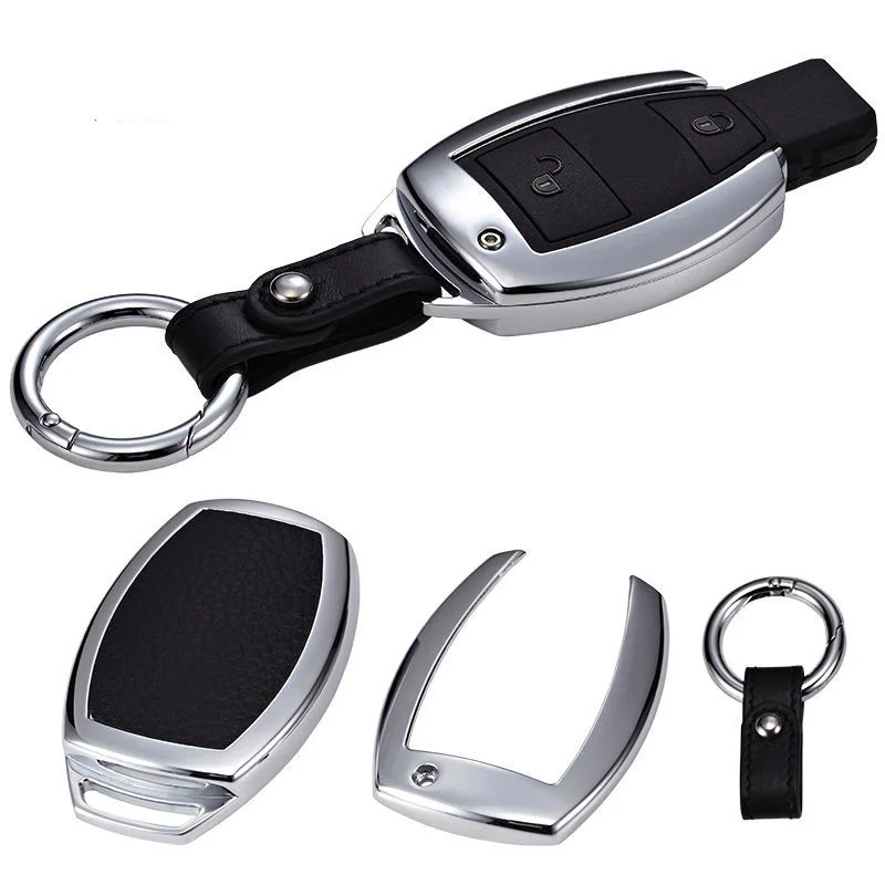 Aluminum Alloy Car Key Cover Case Keychain Key Protection for Mercedes Benz A Class W169 B C E S R C200E 260L Glk300 Car
Aluminum Alloy Car Key Cover Case Keychain Key Protection for Mercedes Benz A Class W169 B C E S R C200E 260L Glk300 Car