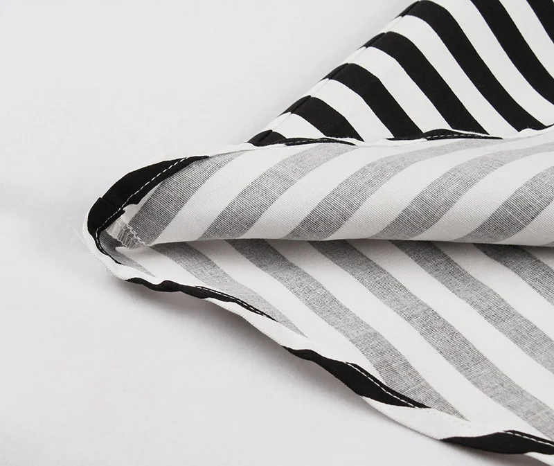 Women Summer Fashion Short Sleeve Black White Striped Printed Trun Down Collar Elegant Vintage Retro 50s 60s Party dress 2021
Women Summer Fashion Short Sleeve Black White Striped Printed Trun Down Collar Elegant Vintage Retro 50s 60s Party dress 2021