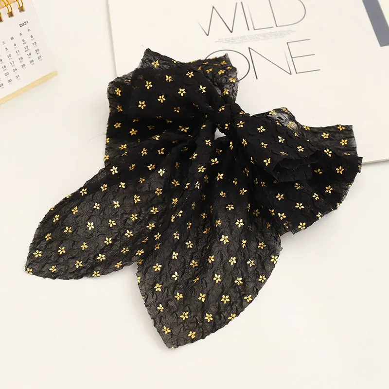 Korean Bow Hairpin Spring/summer Chiffon Printed Spring Clip Sweet And Lovely Ponytail Clip Hairpin Wholesale
Korean Bow Hairpin Spring/summer Chiffon Printed Spring Clip Sweet And Lovely Ponytail Clip Hairpin Wholesale