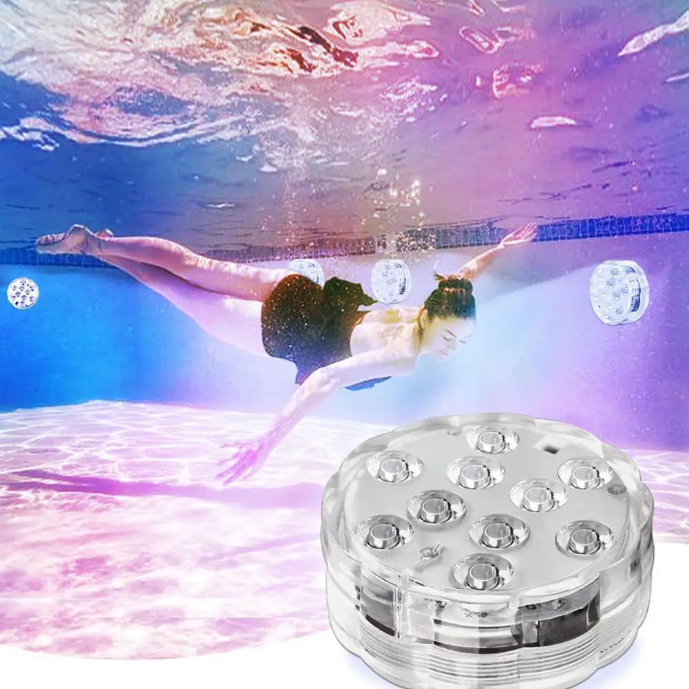 Водонепроницаемый разноцветный погружной светодиодный светильник, подводный светильник для чая, свадебная лампа, декоративная ваза, ночна... 
Водонепроницаемый разноцветный погружной светодиодный светильник, подводный светильник для чая, свадебная лампа, декоративная ваза, ночна...