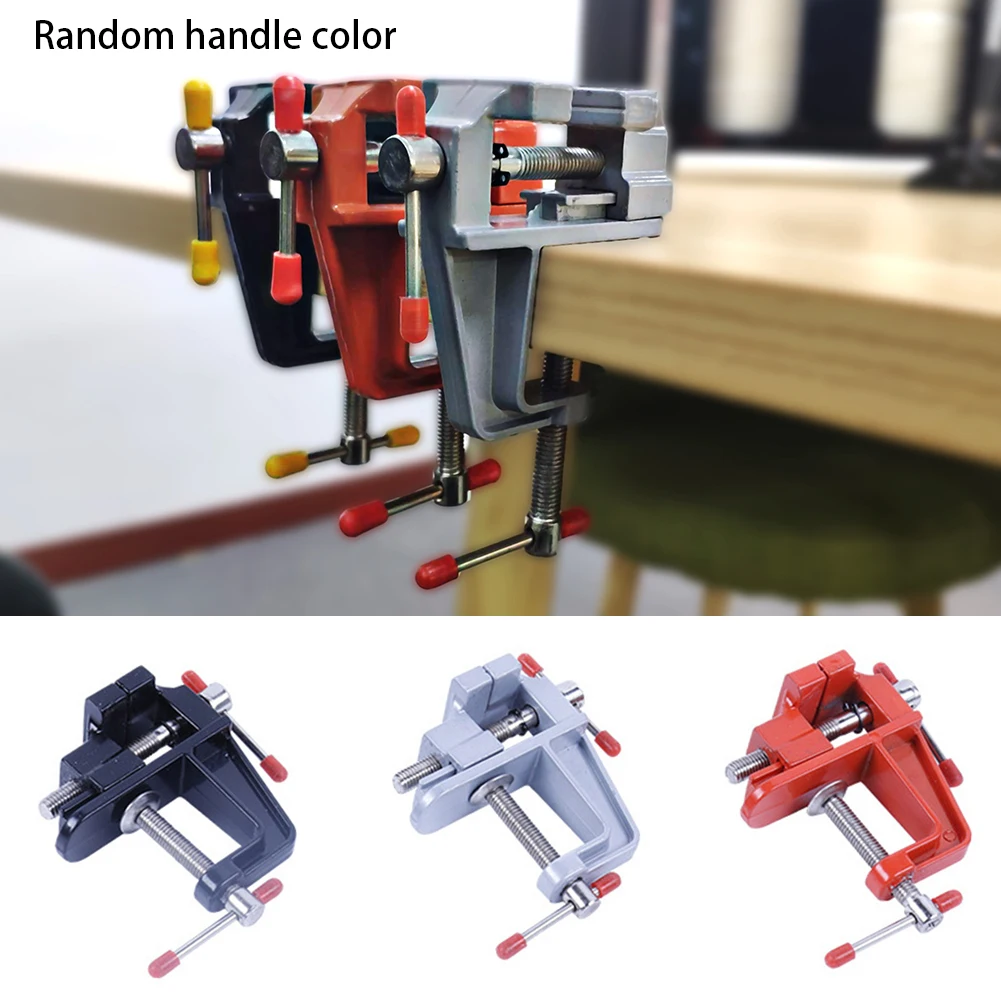 Aluminum Alloy Miniature Small Jewelers Hobby Clamp On Table Bench Vise Mini Tool Vice Muliti-Funcational DIY Tool
Aluminum Alloy Miniature Small Jewelers Hobby Clamp On Table Bench Vise Mini Tool Vice Muliti-Funcational DIY Tool