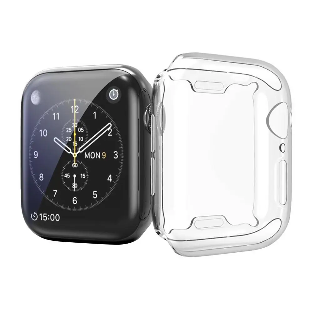 Case For Apple Watch Series 7 Screen Protector 41mm 45 Mm Protective Case TPU HD Clear Ultra Thin Cover For IWatch Series 7
Case For Apple Watch Series 7 Screen Protector 41mm 45 Mm Protective Case TPU HD Clear Ultra Thin Cover For IWatch Series 7