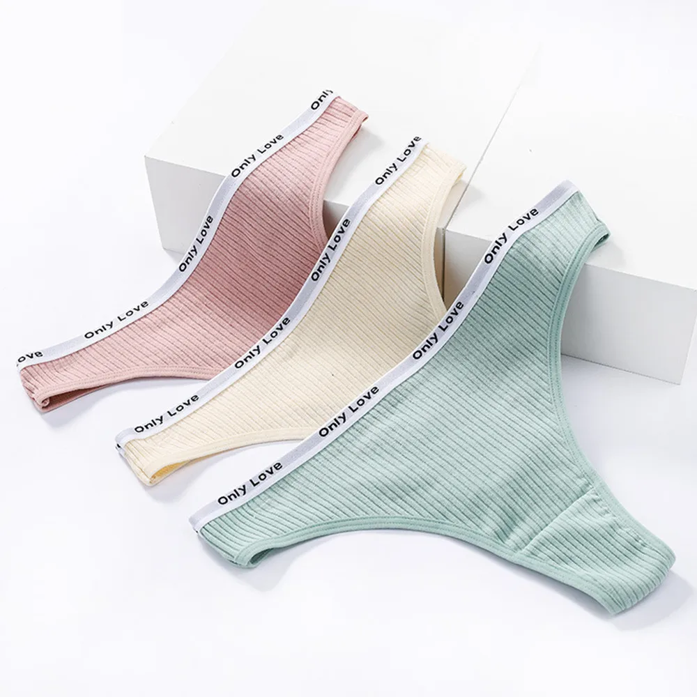 3Pcs New G-String Seamless Underwear Underpants Low Waist Sexy Women Letter Thong Panties Female Lingerie Briefs Ladies Panties
3Pcs New G-String Seamless Underwear Underpants Low Waist Sexy Women Letter Thong Panties Female Lingerie Briefs Ladies Panties