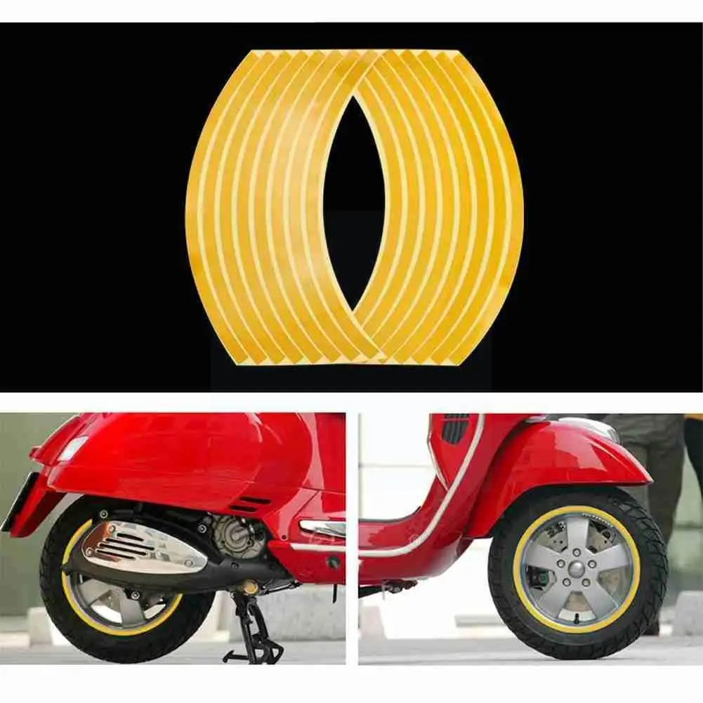 Motorcycle Wheel Sticker Set Reflective Self-adhesive Decorative Sticker Motocross Accessories Colorful Moto Inch 12 Sc P6i3
Motorcycle Wheel Sticker Set Reflective Self-adhesive Decorative Sticker Motocross Accessories Colorful Moto Inch 12 Sc P6i3