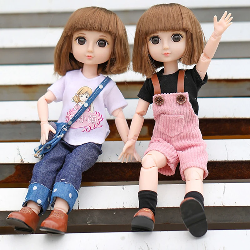 32cm Fashion Doll Toys for Girls 1/6 BJD Dolls Body vinyl Beautiful Princess Baby reborn Dolls Plastic DIY Toy gift
32cm Fashion Doll Toys for Girls 1/6 BJD Dolls Body vinyl Beautiful Princess Baby reborn Dolls Plastic DIY Toy gift