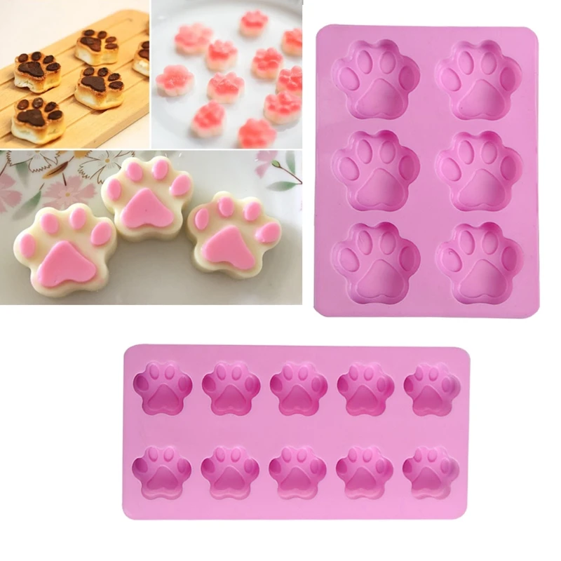 Cat Paw Footprint Mold Biscuit Cutting Module for Chocolate Candy Ice Cube Dog Treatsinteresting Biscuit Baking Mold
Cat Paw Footprint Mold Biscuit Cutting Module for Chocolate Candy Ice Cube Dog Treatsinteresting Biscuit Baking Mold