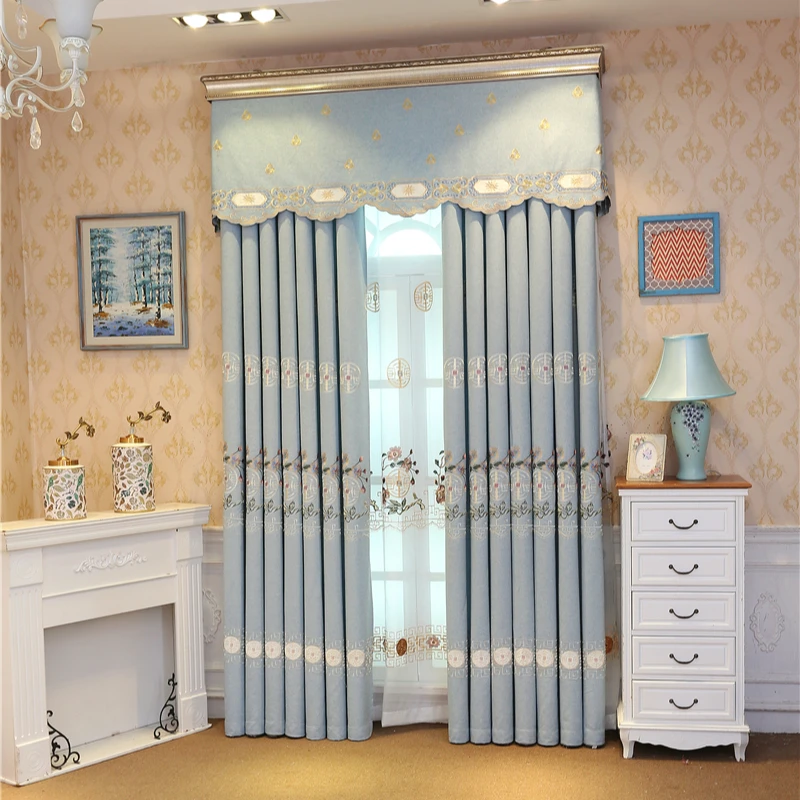 Modern Chinese Embroidered Curtains Living Room Decoration Curtains High Quality Villa Curtains for Bedroom Living Room Hotel 
Modern Chinese Embroidered Curtains Living Room Decoration Curtains High Quality Villa Curtains for Bedroom Living Room Hotel