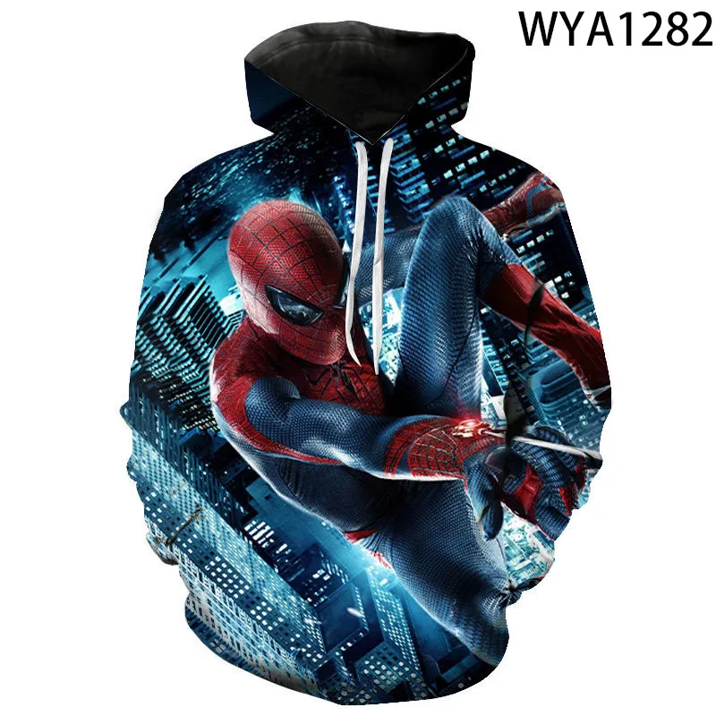New Sweatshirts Spider-Man Pullover Long Sleeve 3D Printed Men Women Children Hoodies Streetwear Boy Girl Kids Cool Casual Tops
New Sweatshirts Spider-Man Pullover Long Sleeve 3D Printed Men Women Children Hoodies Streetwear Boy Girl Kids Cool Casual Tops