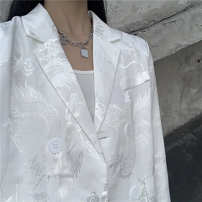 Sister Fara Fashion Sequins Reflective Print Blazer Spring Women's Jacket Chic Thin Loose Blazers Autumn Casual Blazer Women
Sister Fara Fashion Sequins Reflective Print Blazer Spring Women's Jacket Chic Thin Loose Blazers Autumn Casual Blazer Women