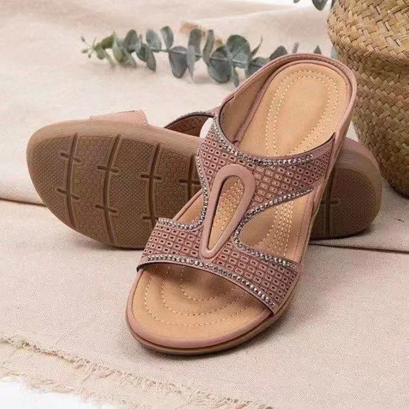 Summerwomen's shoes women's casual sandals large size slippers women's fashion thick-soled flat-heeled non-slip beach sandals
Summerwomen's shoes women's casual sandals large size slippers women's fashion thick-soled flat-heeled non-slip beach sandals