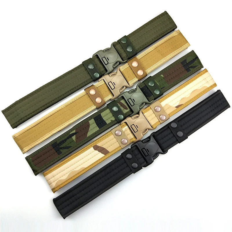 2021 Army Style Thicken Combat Belts Quick Release Tactical Belt Fashion Men Canvas Waistband Outdoor Hunting Accessories 130cm
2021 Army Style Thicken Combat Belts Quick Release Tactical Belt Fashion Men Canvas Waistband Outdoor Hunting Accessories 130cm