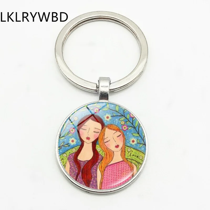 LKLRYWBD Girlfriends Friendship Keychain Key Ring Jewelry Pendant Convex Glass Keychain Friend Gift
LKLRYWBD Girlfriends Friendship Keychain Key Ring Jewelry Pendant Convex Glass Keychain Friend Gift