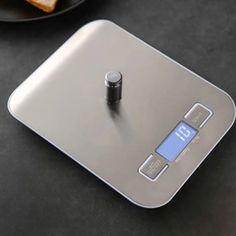 5/10kg Digital Kitchen Scale Multi-Function LCD Display 1g Precise Stainless Steel Food Scale Cooking Kitchen Electronic Scales
5/10kg Digital Kitchen Scale Multi-Function LCD Display 1g Precise Stainless Steel Food Scale Cooking Kitchen Electronic Scales