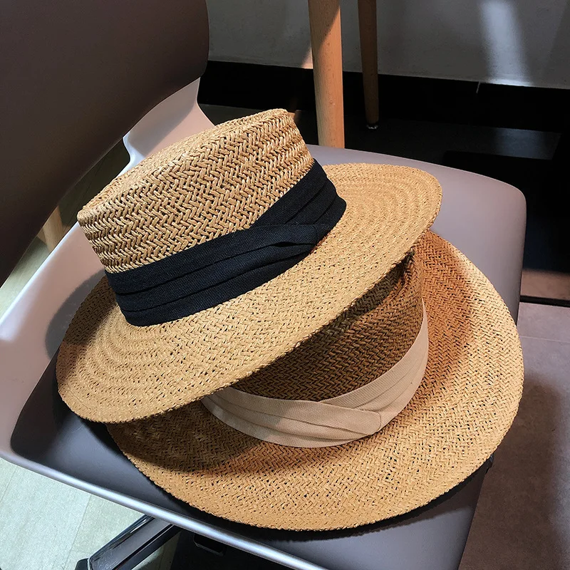 Fashion Ladies Sun Hats Straw Hat European and American Retro Gold Braided Hat Female Sunshade Flat Cap Visors Hats Women Hats
Fashion Ladies Sun Hats Straw Hat European and American Retro Gold Braided Hat Female Sunshade Flat Cap Visors Hats Women Hats