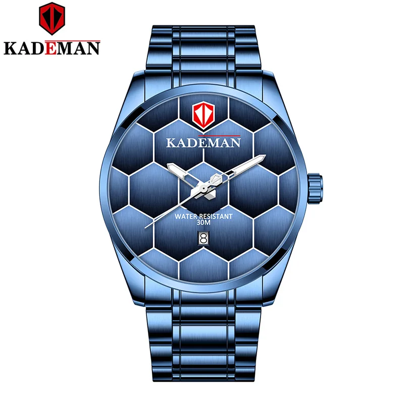 KADEMAN 9107 New Men Fashion Watches Clock Waterproof Brand Luxury Stainless Steel Men Quartz Watches
KADEMAN 9107 New Men Fashion Watches Clock Waterproof Brand Luxury Stainless Steel Men Quartz Watches