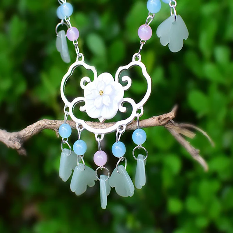 2021 New Arrival Children's Ancient Style Hanfu Necklace Accessories Girls Retro Necklace Costume Accessories For Gifts LB758
2021 New Arrival Children's Ancient Style Hanfu Necklace Accessories Girls Retro Necklace Costume Accessories For Gifts LB758