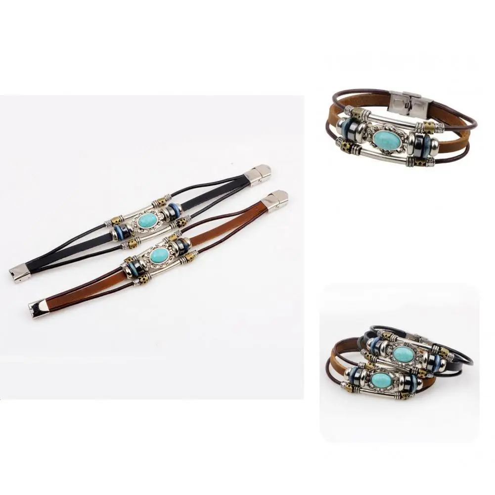 Stylish Bangle Three Layers Wear-resistant Vintage Rope Chain Bracelet Unisex Bracelet Bracelet
Stylish Bangle Three Layers Wear-resistant Vintage Rope Chain Bracelet Unisex Bracelet Bracelet