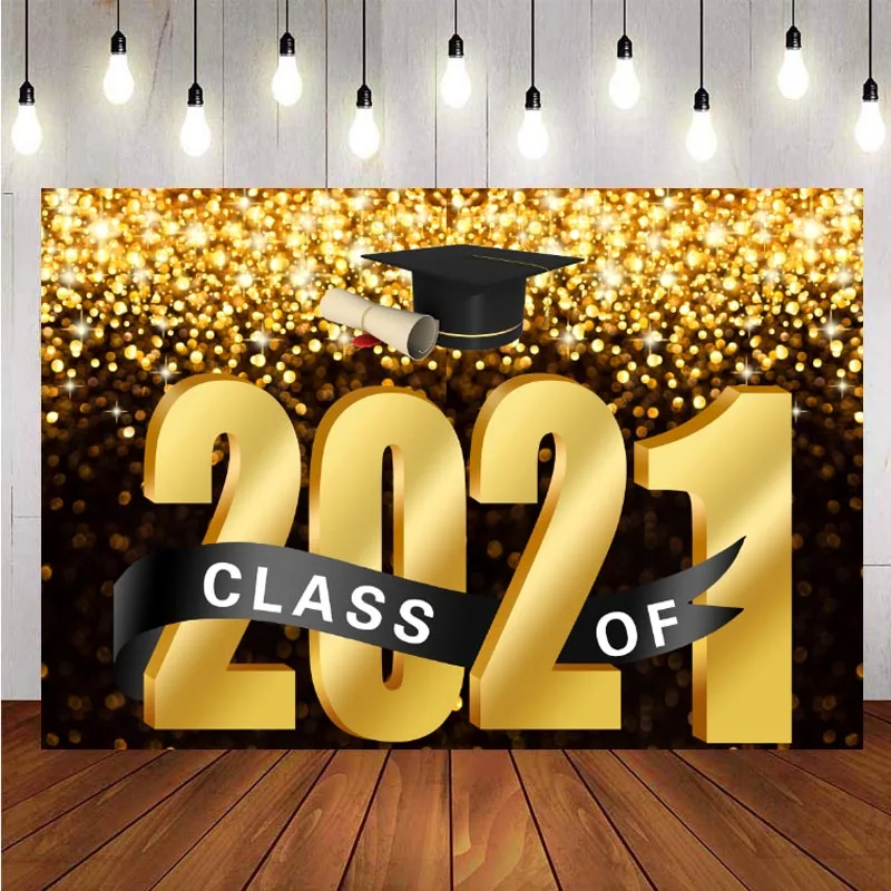 Class Of 2021 Graduation Backdrop Gold Grad Caps Congrats Student Party Photo Background Banner Decorations Supplies
Class Of 2021 Graduation Backdrop Gold Grad Caps Congrats Student Party Photo Background Banner Decorations Supplies