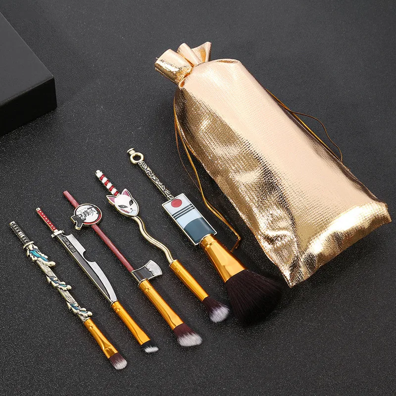 Anime Demon Slayer Makeup Brush Set 5pc Cute Animal Eye Makeup Set Ladies New Makeup Brush Set Role Playing Accessories
Anime Demon Slayer Makeup Brush Set 5pc Cute Animal Eye Makeup Set Ladies New Makeup Brush Set Role Playing Accessories