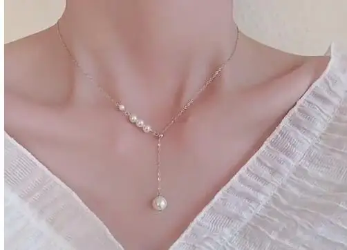 Korean pearl necklace female light luxury niche design tassel clavicle chain drawable cool temperament neck chain
Korean pearl necklace female light luxury niche design tassel clavicle chain drawable cool temperament neck chain