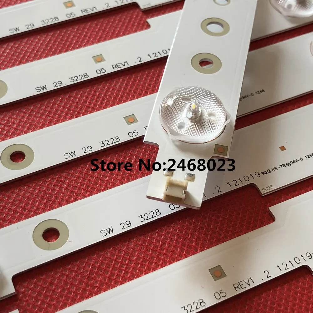 532mm For sam sung led backlight strip 29 inch 5 lights SW 29 3228 05 REV1.2 121019 tv parts
532mm For sam sung led backlight strip 29 inch 5 lights SW 29 3228 05 REV1.2 121019 tv parts