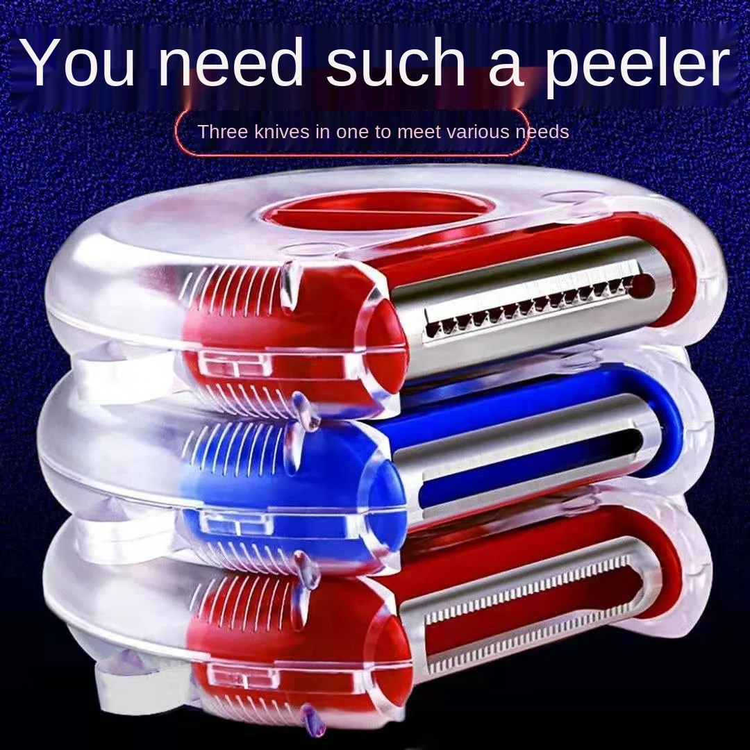 Magic Trio Peeler Set kitchen Peeler Slicer Shredder Peeler Multi Stainless Steel Blade Grater Kitchen Accessories Gadgets 2021
Magic Trio Peeler Set kitchen Peeler Slicer Shredder Peeler Multi Stainless Steel Blade Grater Kitchen Accessories Gadgets 2021
