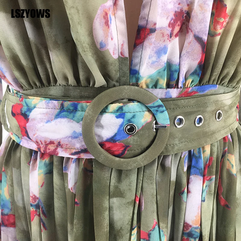 Elegant Boho Long Maxi Dress 2021 Women Floral Print Deep V-neck Vintage Dress Long Sleeve Sashes Party Pleated Dresses Vestidos
Elegant Boho Long Maxi Dress 2021 Women Floral Print Deep V-neck Vintage Dress Long Sleeve Sashes Party Pleated Dresses Vestidos