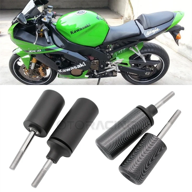Motorcycle Black / Carbon Frame Sliders Falling Protection For Kawasaki ZX6R ZX-6R ZX6RR 2003-2004
Motorcycle Black / Carbon Frame Sliders Falling Protection For Kawasaki ZX6R ZX-6R ZX6RR 2003-2004