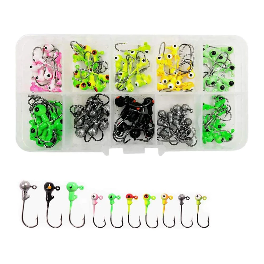 Fishing Lure Set Soft Bait Kit Fishing Tackle Lead Jig Set with Single Hook Sea Fishing Enquipment Tackle Box 100PCS lure set
Fishing Lure Set Soft Bait Kit Fishing Tackle Lead Jig Set with Single Hook Sea Fishing Enquipment Tackle Box 100PCS lure set