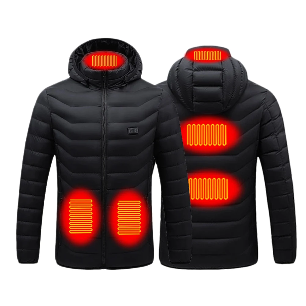 5 Areas Heated Jackets USB Heated Jacket Heating Vest Thermal Clothing Hunting Vest Winter Heating Jacket Black M-4XL
5 Areas Heated Jackets USB Heated Jacket Heating Vest Thermal Clothing Hunting Vest Winter Heating Jacket Black M-4XL