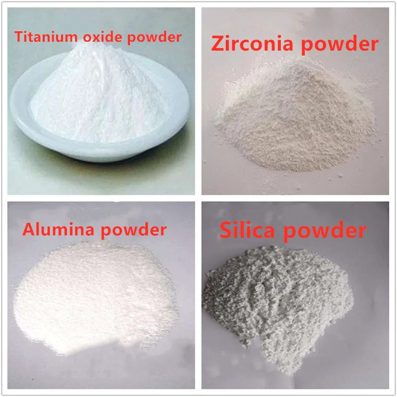 Оксид алюминия/циркония/оксид титана/оксид цинка/оксид кремния/хромия/нано