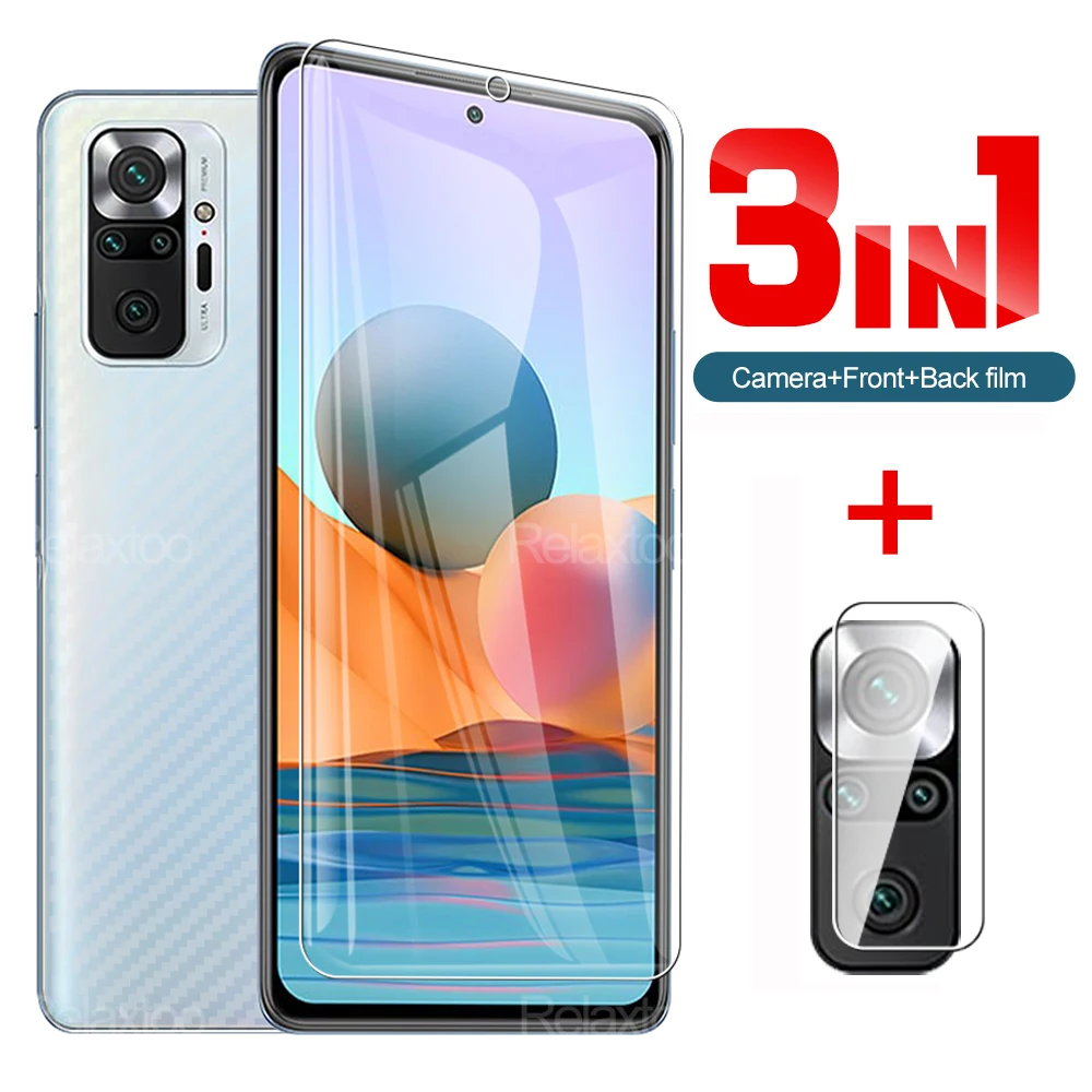 Мягкая задняя защитная пленка из углеродного волокна для Xiaomi Redmi Note 10 5G Pro + Передняя защитная пленка из закаленного стекла и защитная пленка для объектива
Мягкая задняя защитная пленка из углеродного волокна для Xiaomi Redmi Note 10 5G Pro + Передняя защитная пленка из закаленного стекла и защитная пленка для объектива