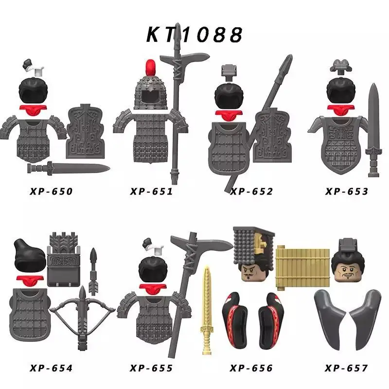 MOC Building Blocks China Ancient Qin State Soldiers Figure Military Battle Scene Weapon Accessories Assembly Kids Toys
MOC Building Blocks China Ancient Qin State Soldiers Figure Military Battle Scene Weapon Accessories Assembly Kids Toys