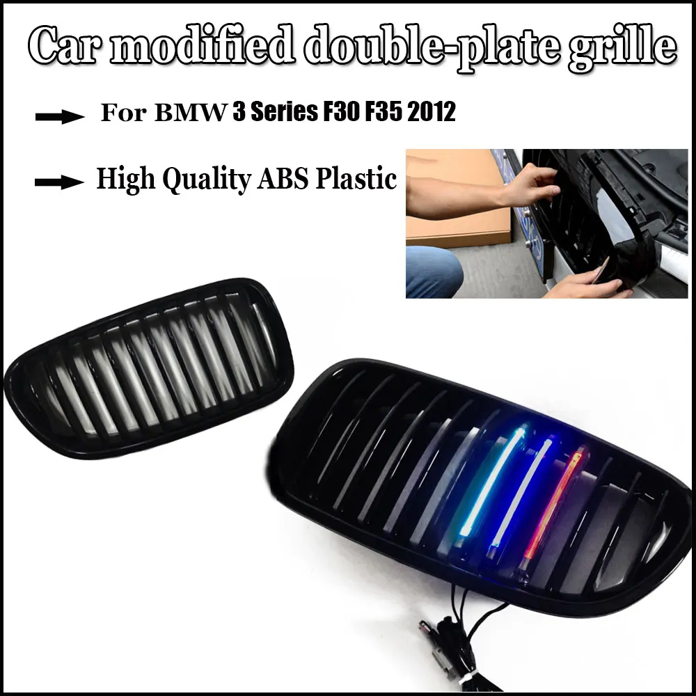 Car Accessories Front Air Intake Grille ABS LED Lights Style For BMW 3 Series F30 F35 2012 Car Modification Decoration
Car Accessories Front Air Intake Grille ABS LED Lights Style For BMW 3 Series F30 F35 2012 Car Modification Decoration