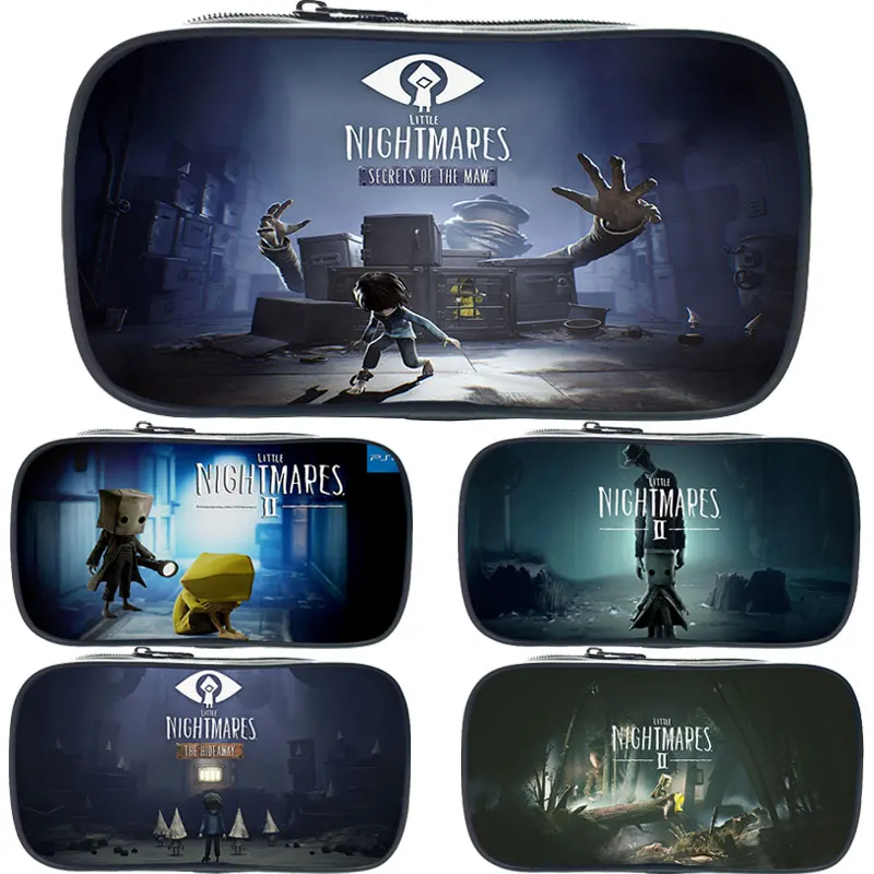 Little Nightmares 2 Pencil Case Kids Cartoon Game Pen Bag Children Pencil Box Students Stationery Storage Bag School Supplies
Little Nightmares 2 Pencil Case Kids Cartoon Game Pen Bag Children Pencil Box Students Stationery Storage Bag School Supplies