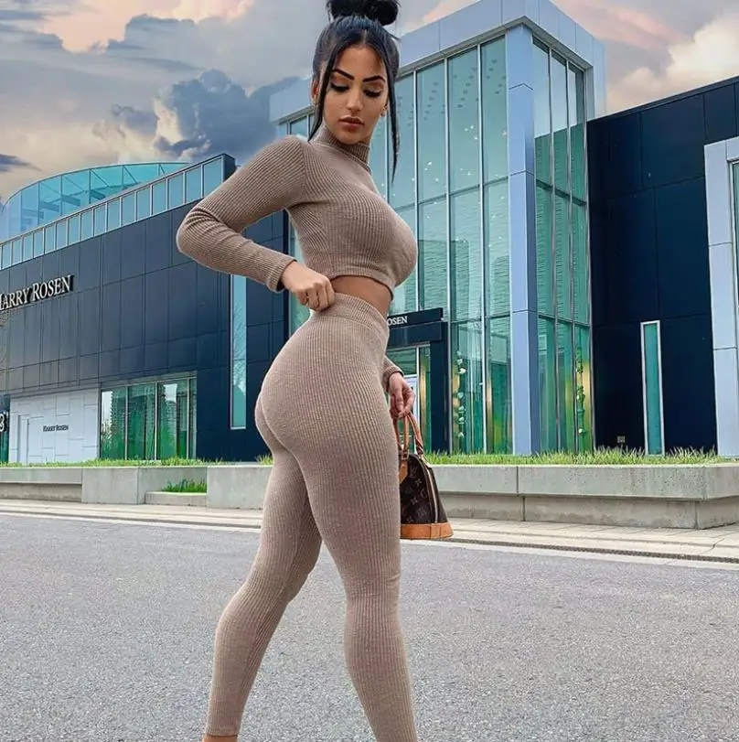 Women Knitted Skinny Set Ladies Long Sleeve Sweater Legging Knitting Pants Suits Autumn Winter Bodycon Tracksuits Fitness Set
Women Knitted Skinny Set Ladies Long Sleeve Sweater Legging Knitting Pants Suits Autumn Winter Bodycon Tracksuits Fitness Set