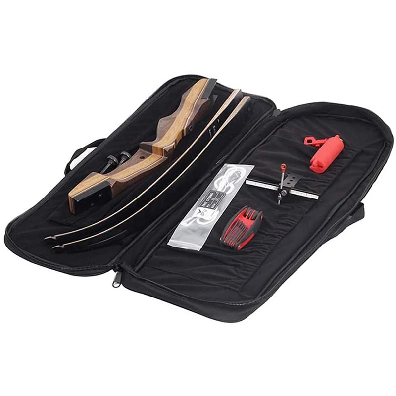 Adjustable Recurve Bow Bag 66*24*6cm Carry Bow Case Arrow Quiver for Outdoor Archery Shooting Entertainment Hunting Accessories
Adjustable Recurve Bow Bag 66*24*6cm Carry Bow Case Arrow Quiver for Outdoor Archery Shooting Entertainment Hunting Accessories
