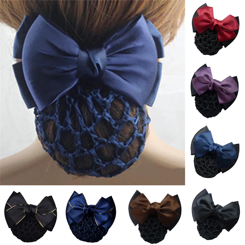 Satin Bow Barrette Stylish Floral Lace Official Lady Hair Clip Cover Net Tulle Bowknot Bun Snood Women Hairgrip Headband Hairnet
Satin Bow Barrette Stylish Floral Lace Official Lady Hair Clip Cover Net Tulle Bowknot Bun Snood Women Hairgrip Headband Hairnet