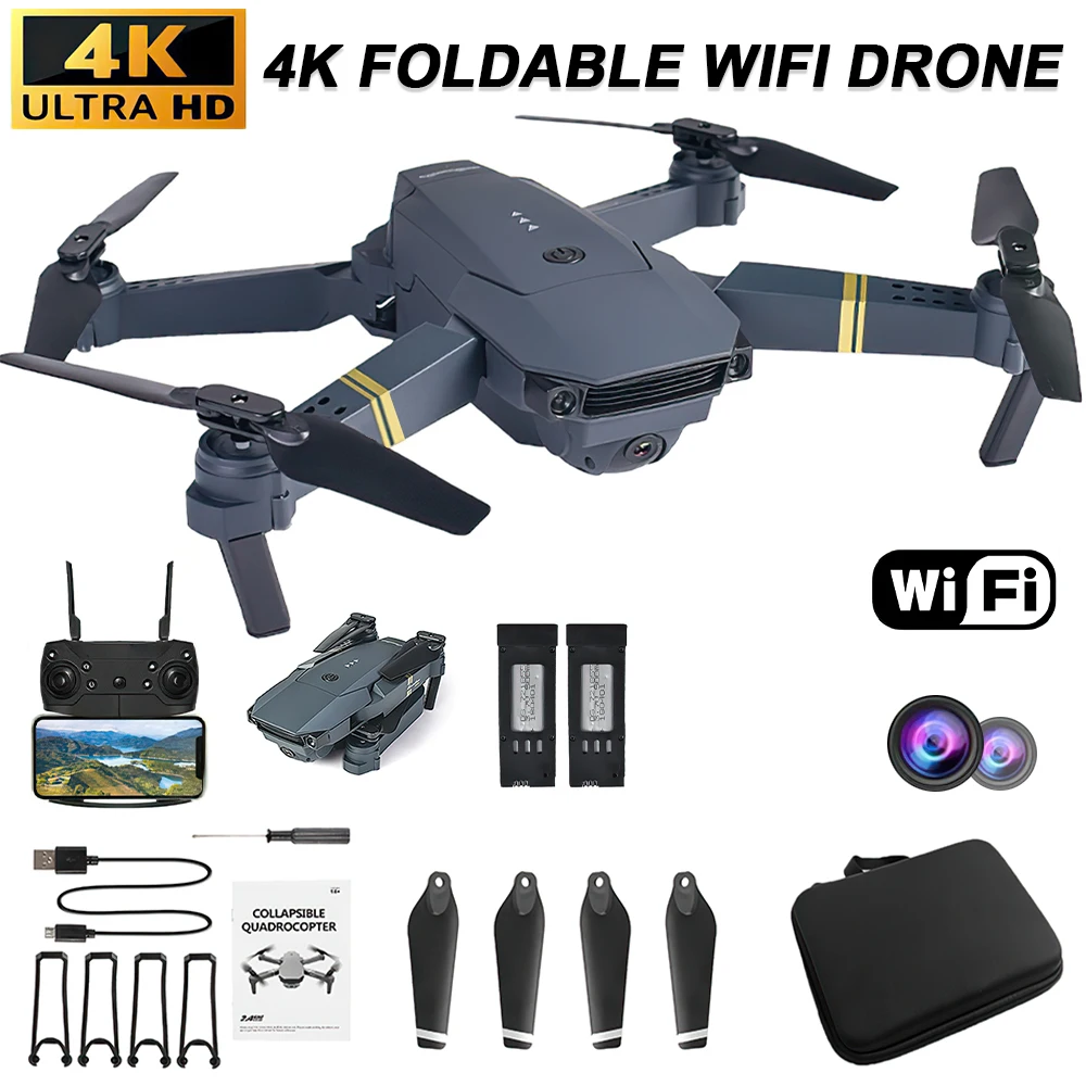 Travor E58 Quadrotor Foldable Drone Mini Portable Drone Kits 4K HD Aerial Photography RC Drone Toys Gift For Adult Kids Gift
Travor E58 Quadrotor Foldable Drone Mini Portable Drone Kits 4K HD Aerial Photography RC Drone Toys Gift For Adult Kids Gift