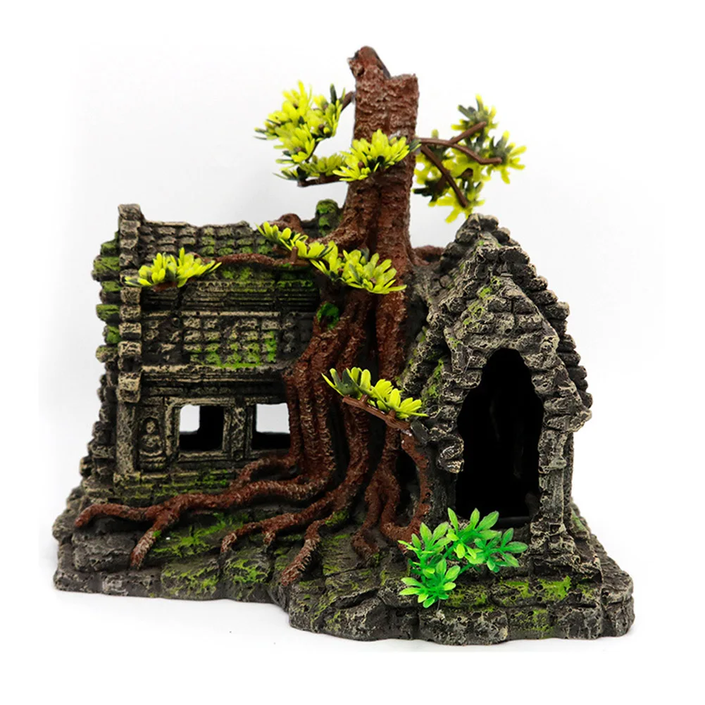 Fish House Resin Imitation Wooden Root House Aquarium Ornament For Fish Tank Decoration
Fish House Resin Imitation Wooden Root House Aquarium Ornament For Fish Tank Decoration