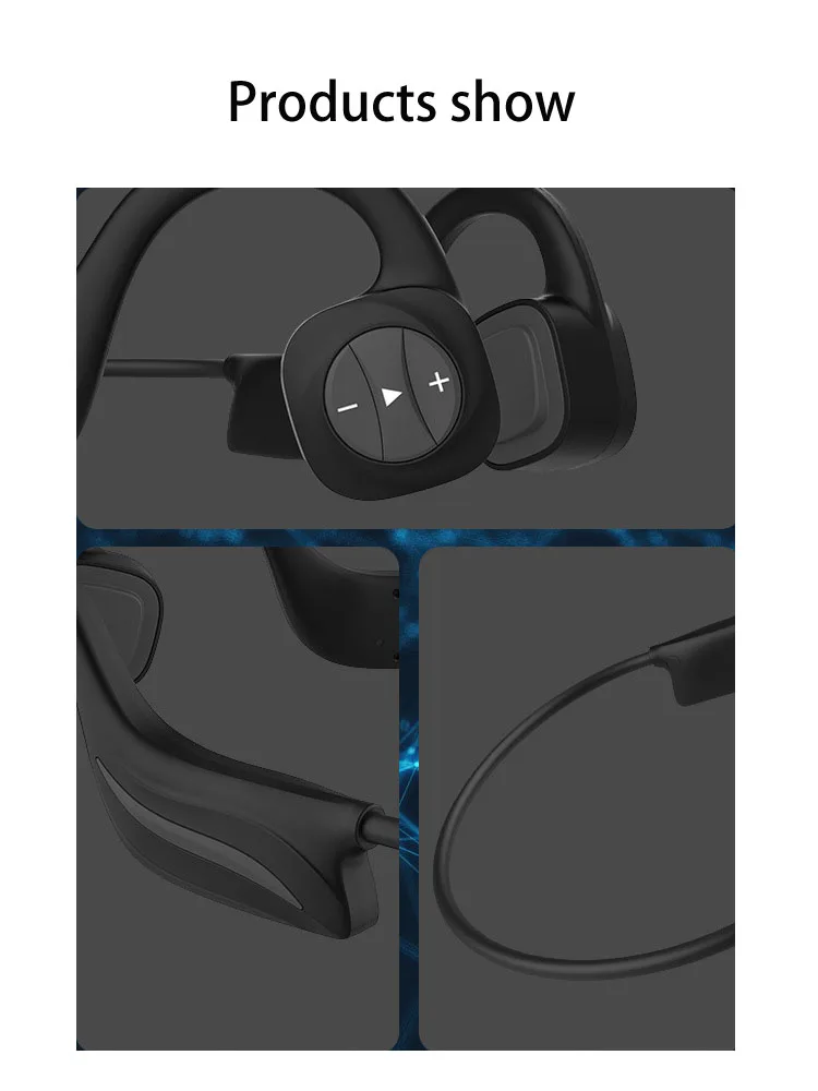 Oxbodi Bone Conduction Headphones Bluetooth wireless Earphone 8GB IPX8 Waterproof MP3 Music Player Swimming Diving Sport Headset
Oxbodi Bone Conduction Headphones Bluetooth wireless Earphone 8GB IPX8 Waterproof MP3 Music Player Swimming Diving Sport Headset