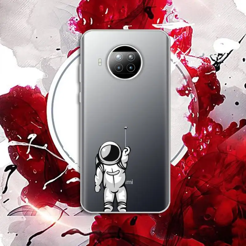 Cute cartoon astronaut Phone Case Transparent for Xiaomi Redmi note 10 t 8 9 pro lite 11
Cute cartoon astronaut Phone Case Transparent for Xiaomi Redmi note 10 t 8 9 pro lite 11