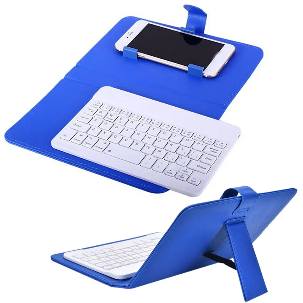 Portable PU Leather Case Protective Cover with Bluetooth Wireless Keyboard for iPhone Huawei Xiaomi Samsung Mobile Phone
Portable PU Leather Case Protective Cover with Bluetooth Wireless Keyboard for iPhone Huawei Xiaomi Samsung Mobile Phone