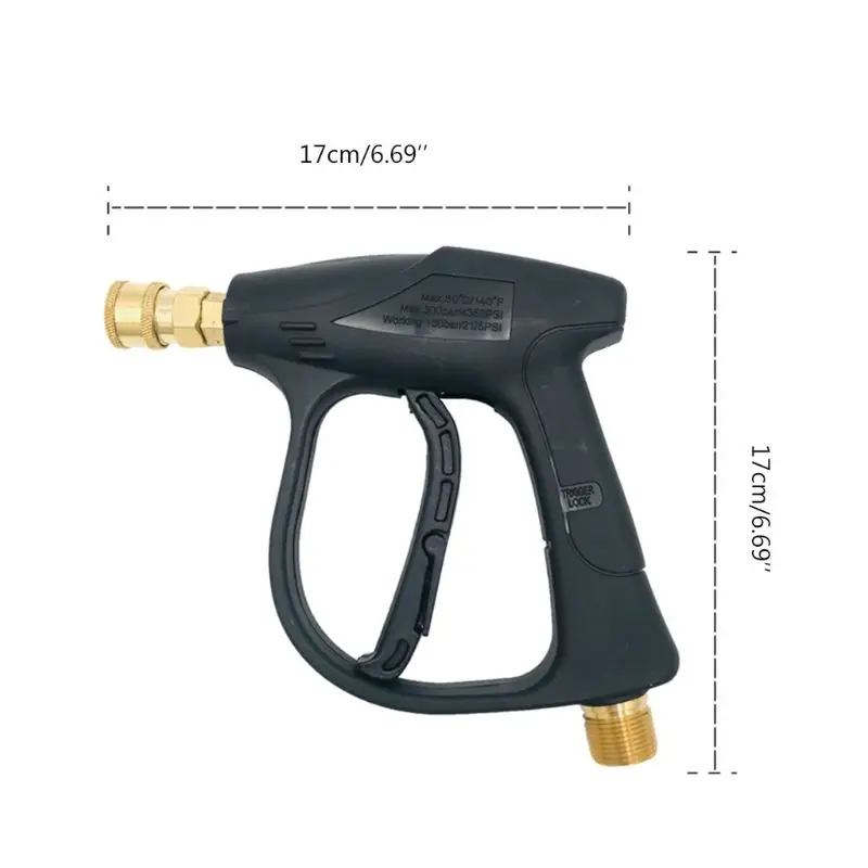 1/4\" High Pressure Snow Foam Lance Jet Car Washer Adjustable Nozzle Sprayer Tool
1/4\" High Pressure Snow Foam Lance Jet Car Washer Adjustable Nozzle Sprayer Tool