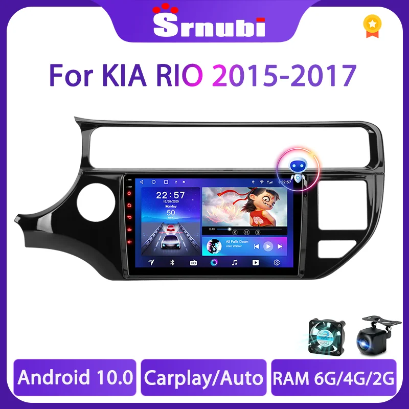 Автомагнитола Srnubi, 2 Din, Android 10, мультимедийный плеер для KIA RIO 2015, 2016, 2017, навигация GPS, 2 Din, Carplay, стерео, DVD с рамкой
Автомагнитола Srnubi, 2 Din, Android 10, мультимедийный плеер для KIA RIO 2015, 2016, 2017, навигация GPS, 2 Din, Carplay, стерео, DVD с рамкой